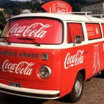 Decorazione mezzi aziendali Coca Cola