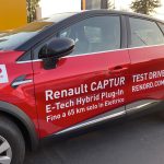 Decorazione mezzi aziendali Renault