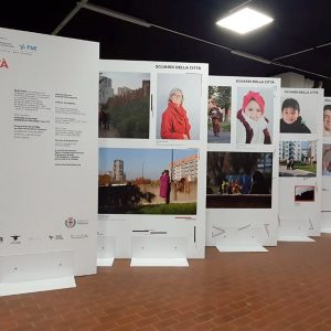 Exhibition layout “Sguardi della Città”